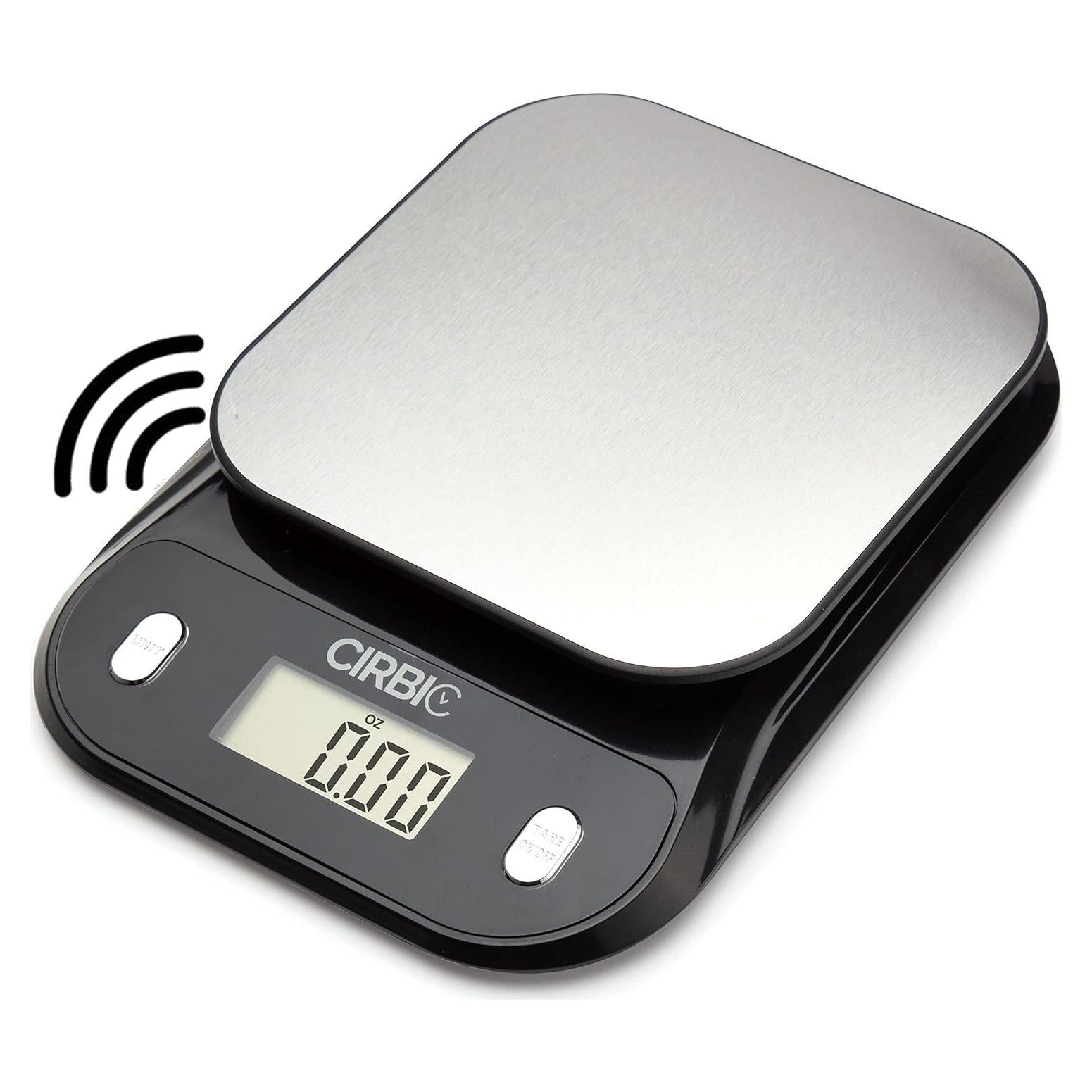 Báscula de Cocina Hablante Cirbic - Números Grandes, 5 kg