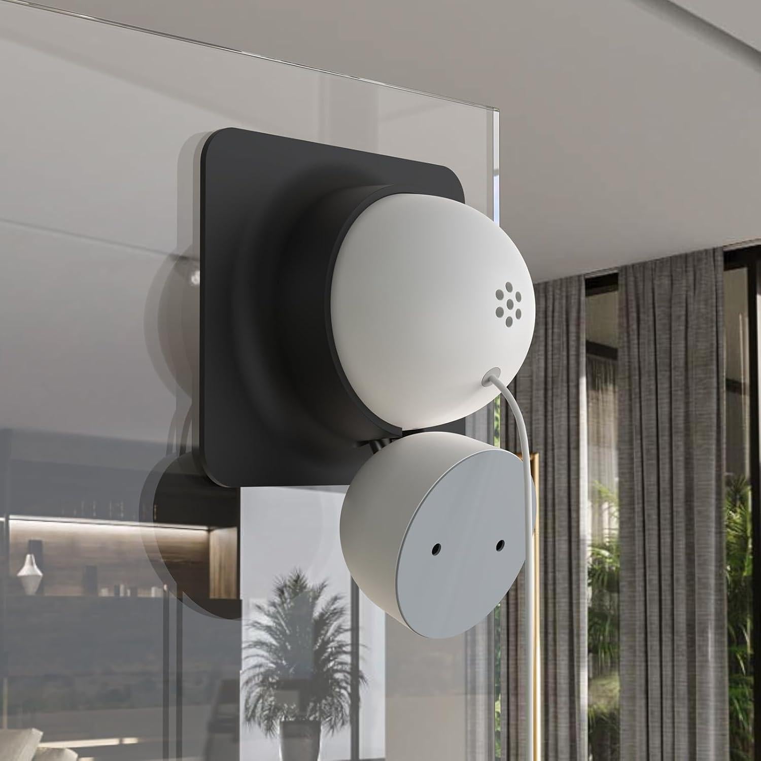 Funda de Silicona para G-oogle Nest Cam Interior 2da Gen Negra