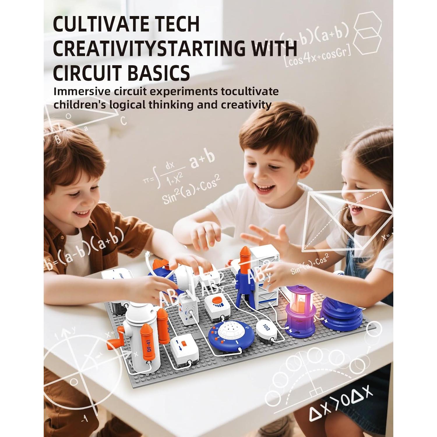 Kit STEM Electrónica VLGOEM 66 Piezas Proyectos 1200+