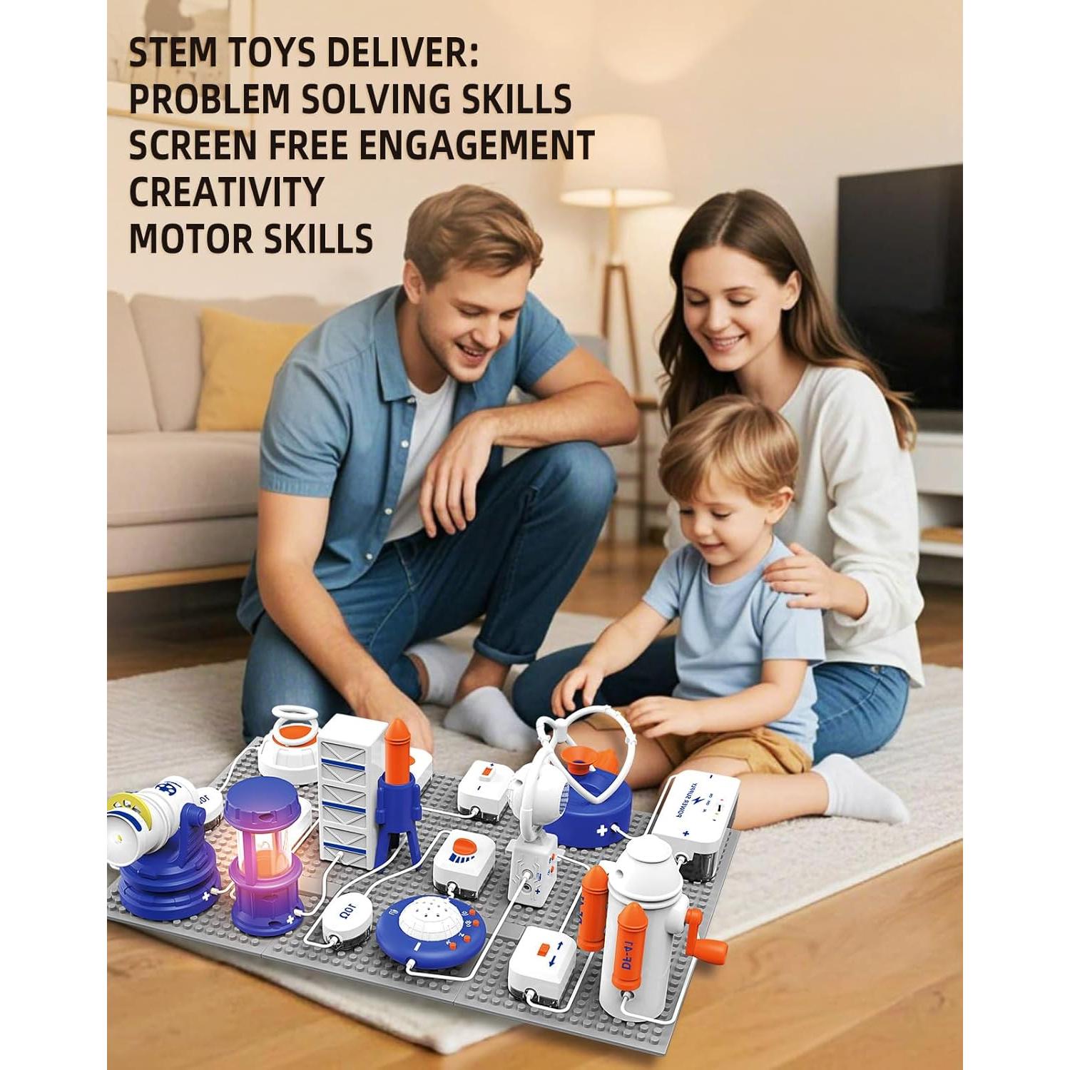 Kit STEM Electrónica VLGOEM 66 Piezas Proyectos 1200+