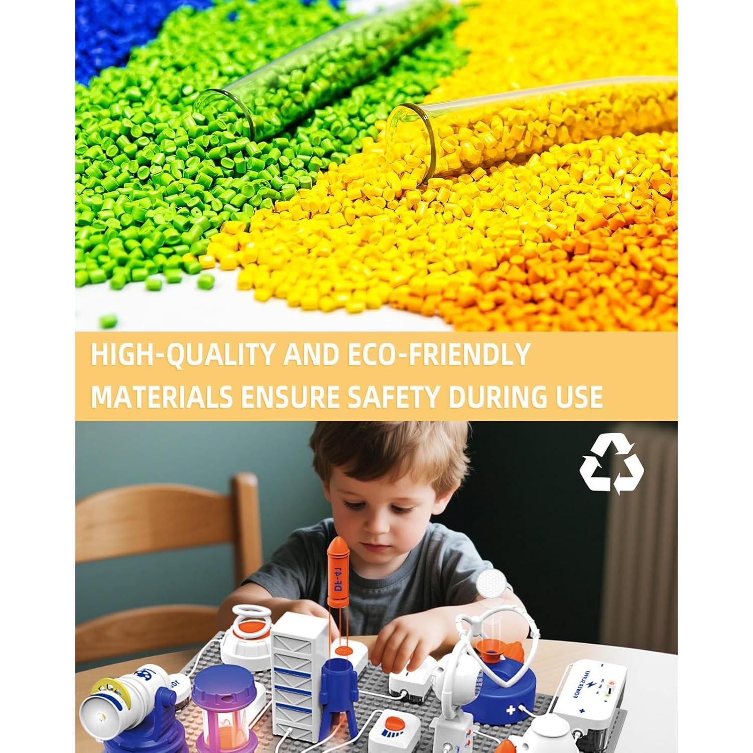 Kit STEM Electrónica VLGOEM 66 Piezas Proyectos 1200+