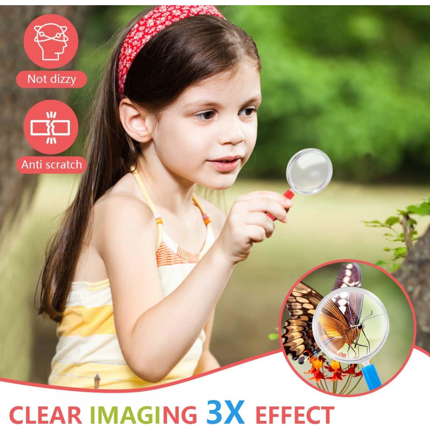 Lentes de Aumento Mini 3X SenseYo - Paquete de 9 Colores