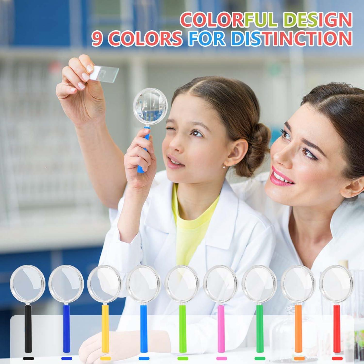 Lentes de Aumento Mini 3X SenseYo - Paquete de 9 Colores