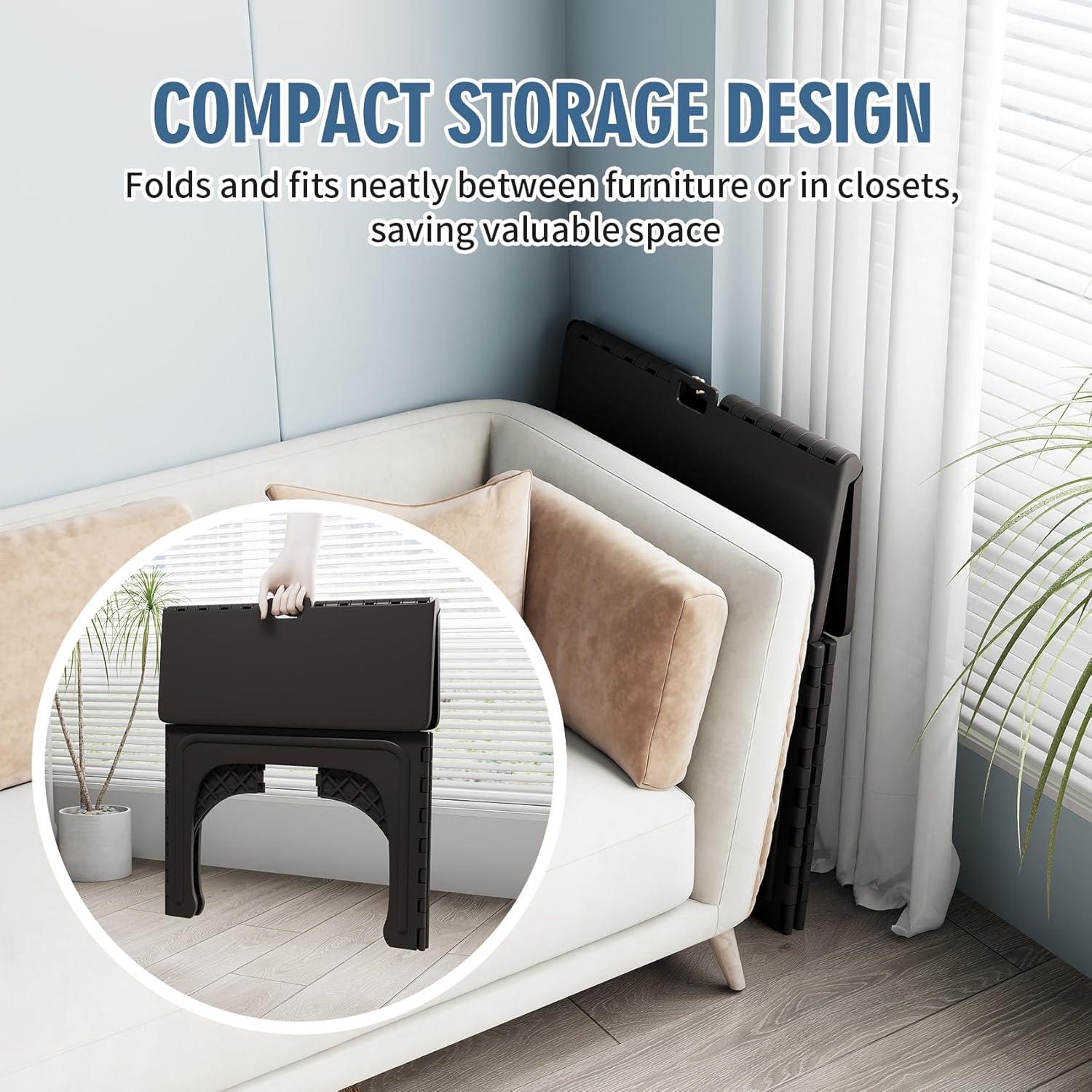 Conjunto de Mesa y Sillas Plegables UNICOO para Niños - Espresso