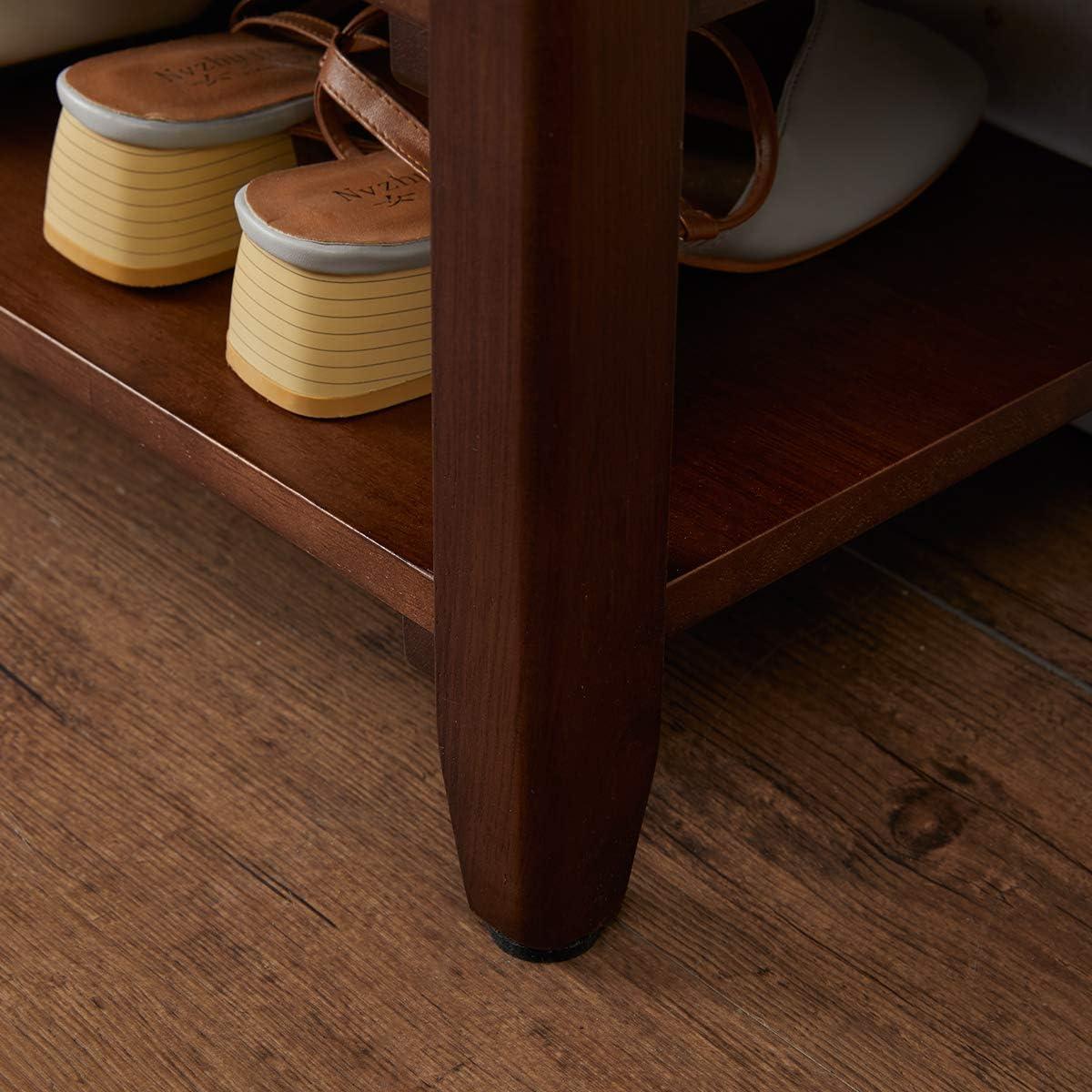 Banco de Almacenamiento XKZG de Madera 60 cm Marrón