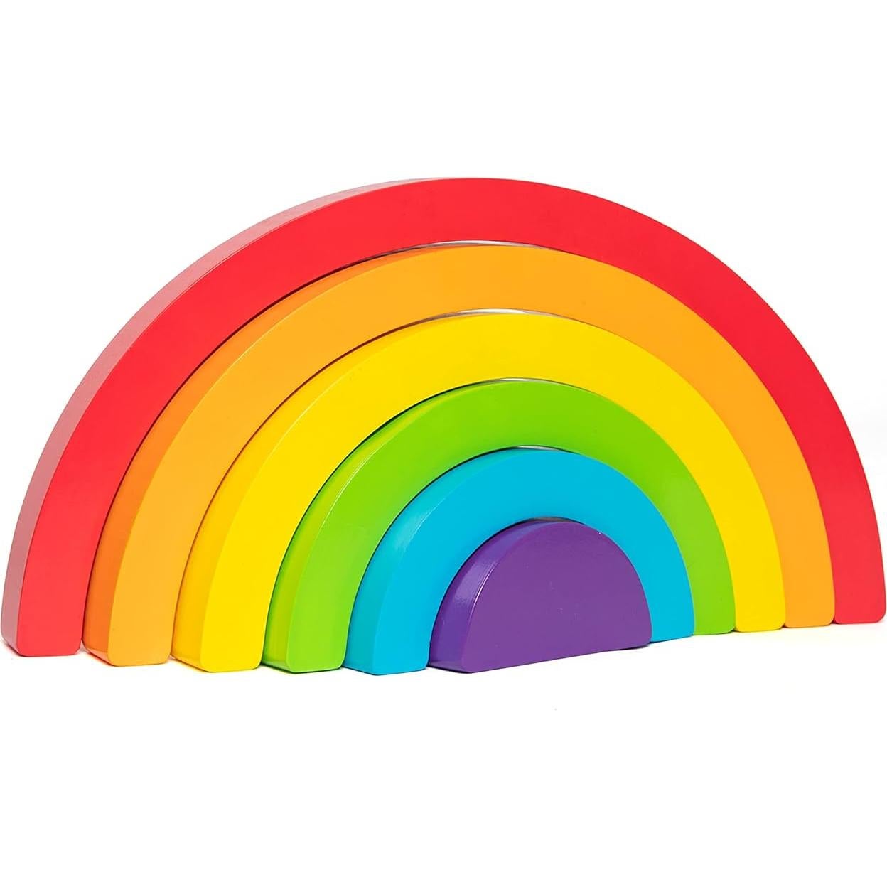 Rompecabezas apilable de madera Melissa & Doug - Pistas de Blue y tú! 9 piezas