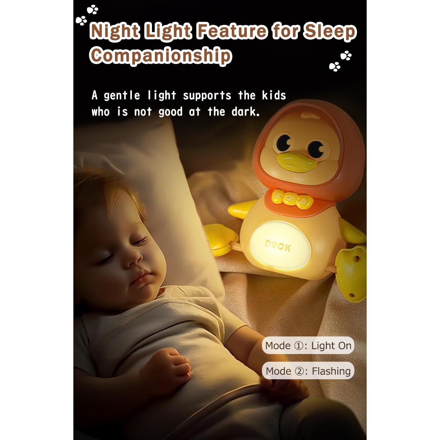 Juego de Juguetes para Gatear Bebé - Patitos Magnéticos con Música