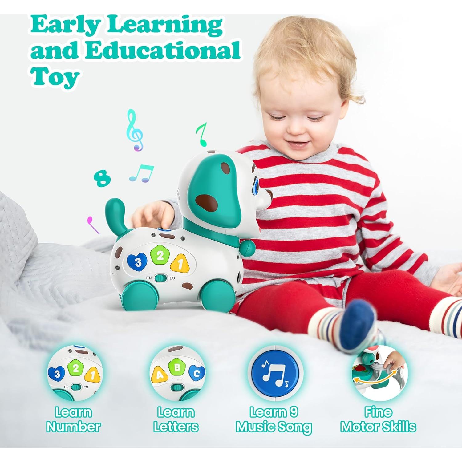 Juguete Musical Bilingüe ToddlerCley para Niños 1 Año