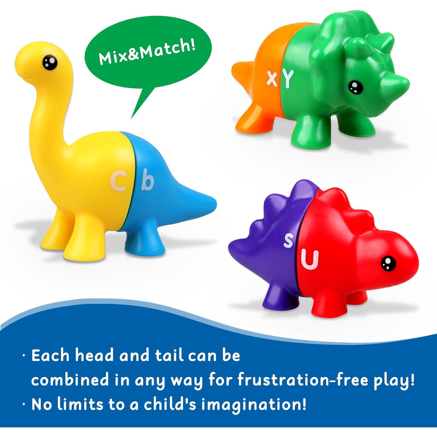 Juguetes Montessori Dinosaurios Alfabeto 1-4 Años - Foshan