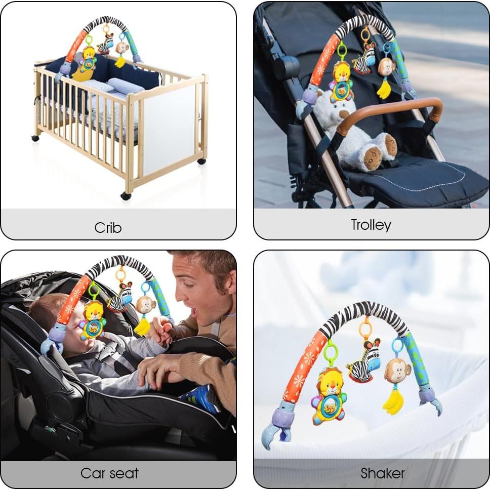 Arco de Juego Ajustable Willway para Bebés con Juguetes Musicales