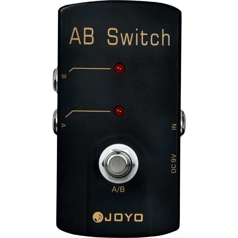 Pedal de guitarra JOYO JF-30 A/B Switch con bypass verdadero
