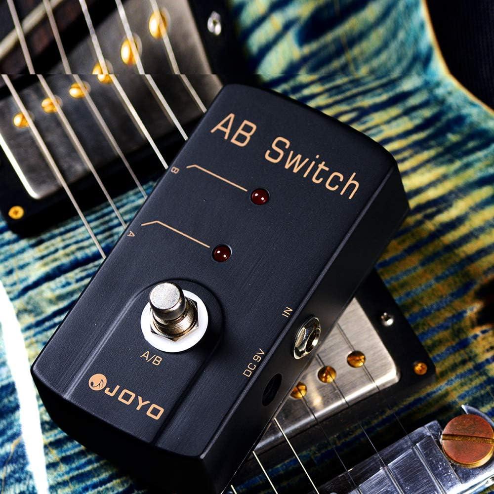 Pedal de guitarra JOYO JF-30 A/B Switch con bypass verdadero