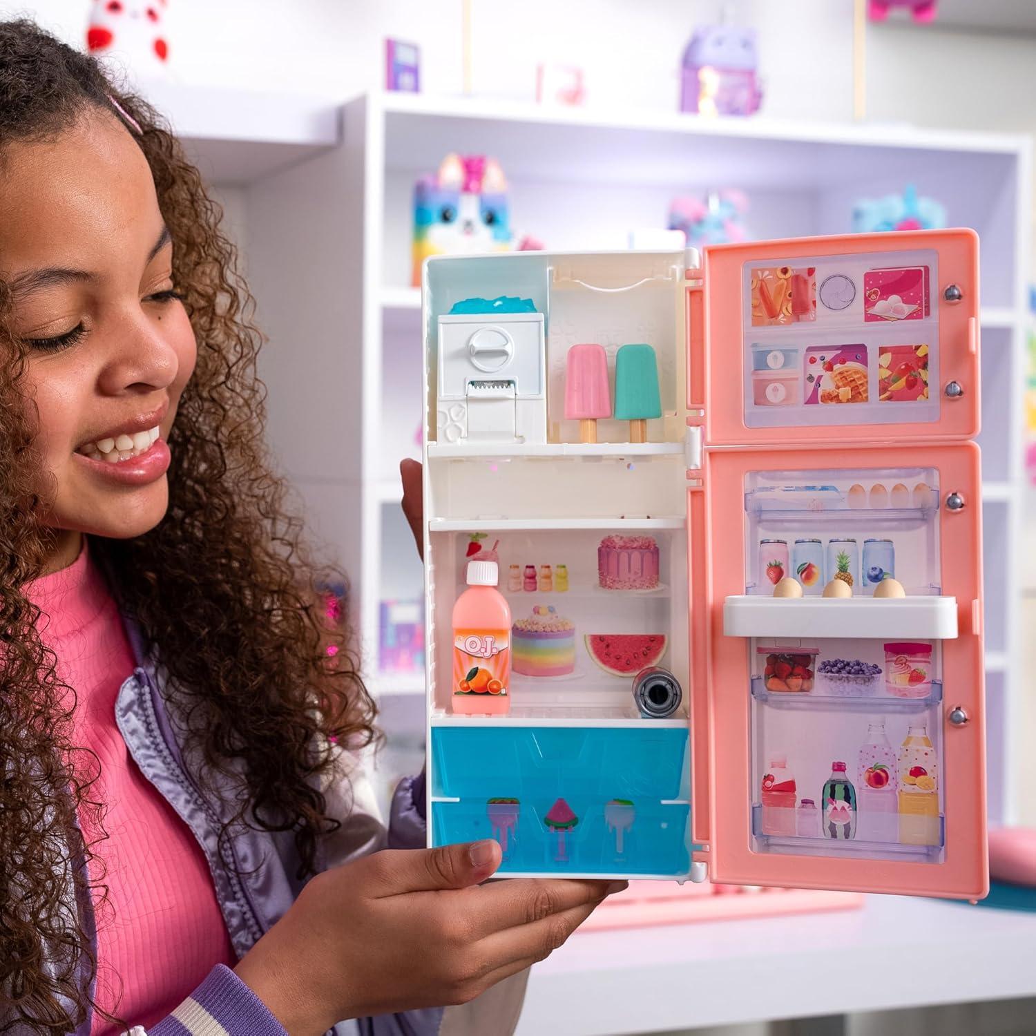 Caddy de Escritorio Real Littles - Mini Nevera con 20 Sorpresas