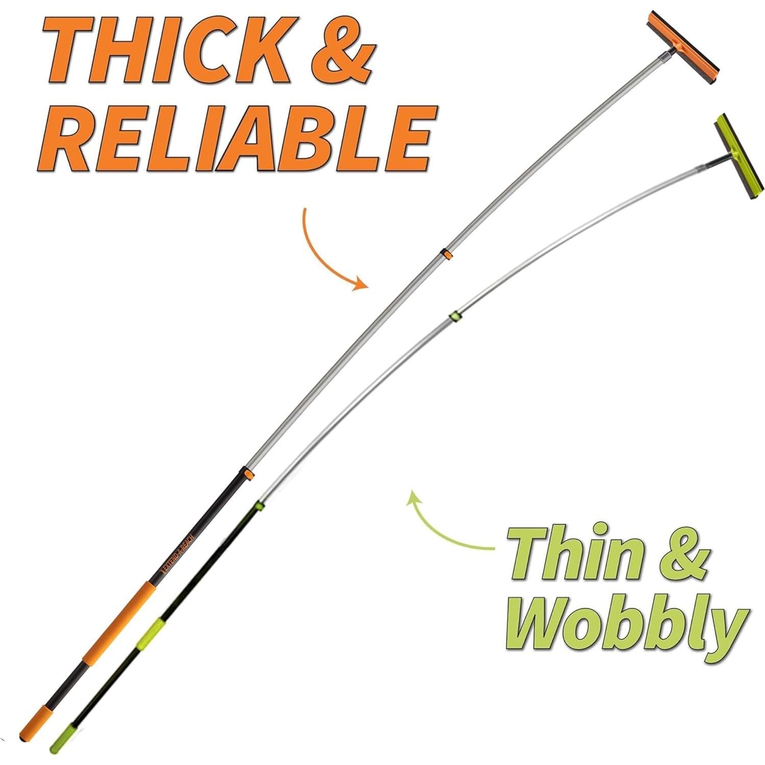 Limpiaparabrisas Telescópico Extend-A-Reach 3.66m 2 en 1