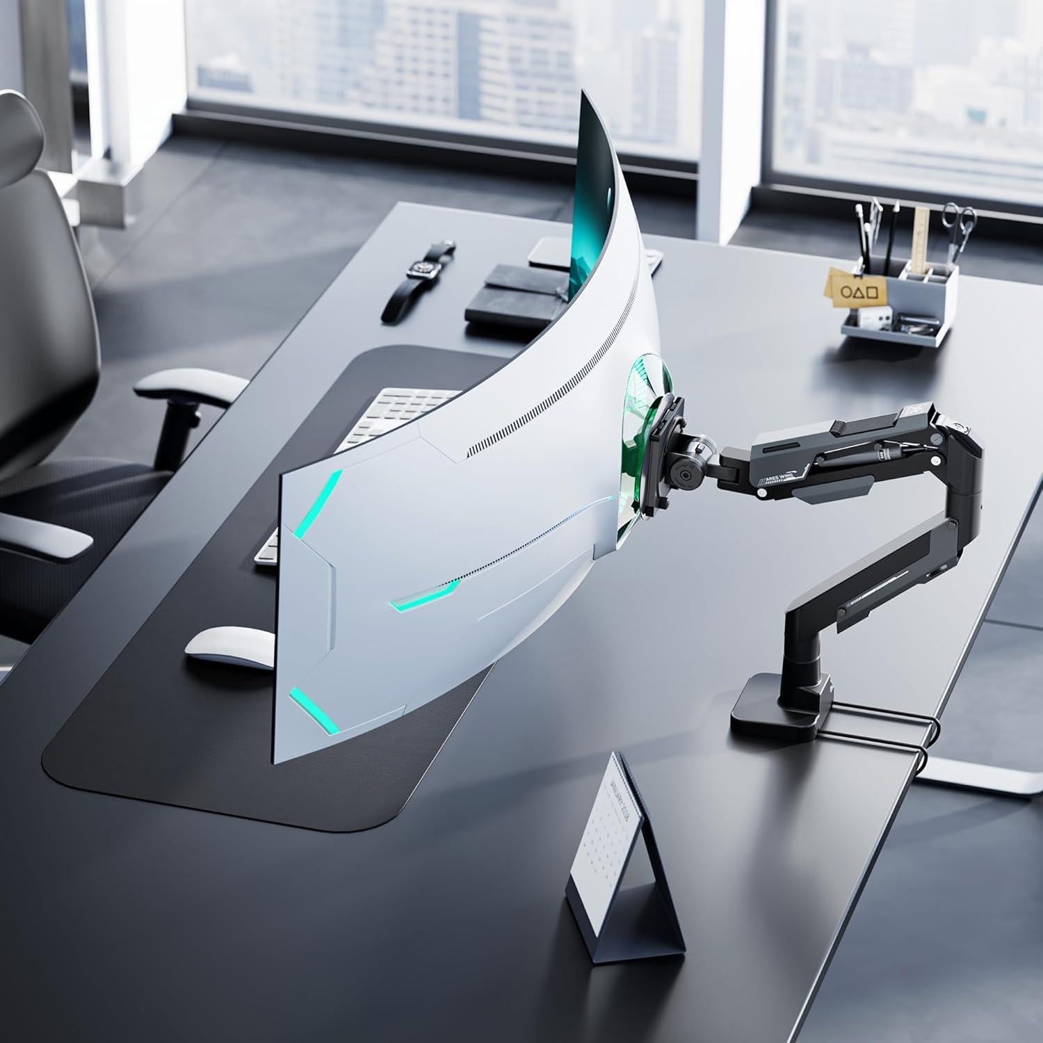 Soporte de Monitor Ultrawide ARES WING GDT1006UCBK 24-57" 30 kg