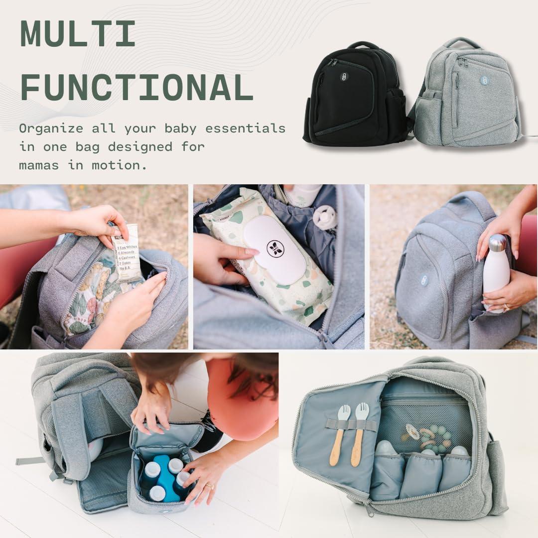 Mochila para extractor de leche Gear Baby con enfriador y cambiador