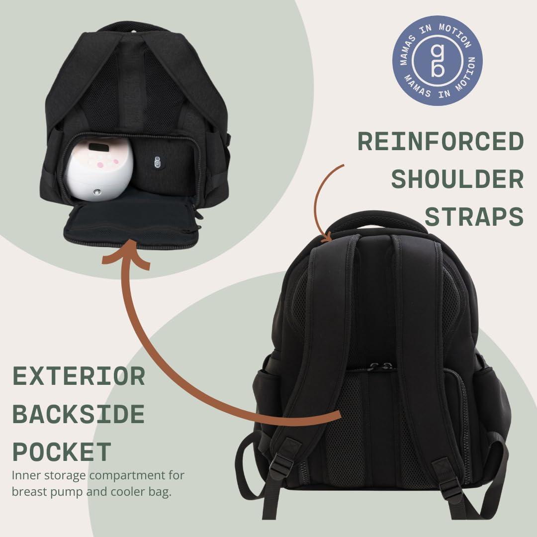 Mochila para extractor de leche Gear Baby con enfriador y cambiador
