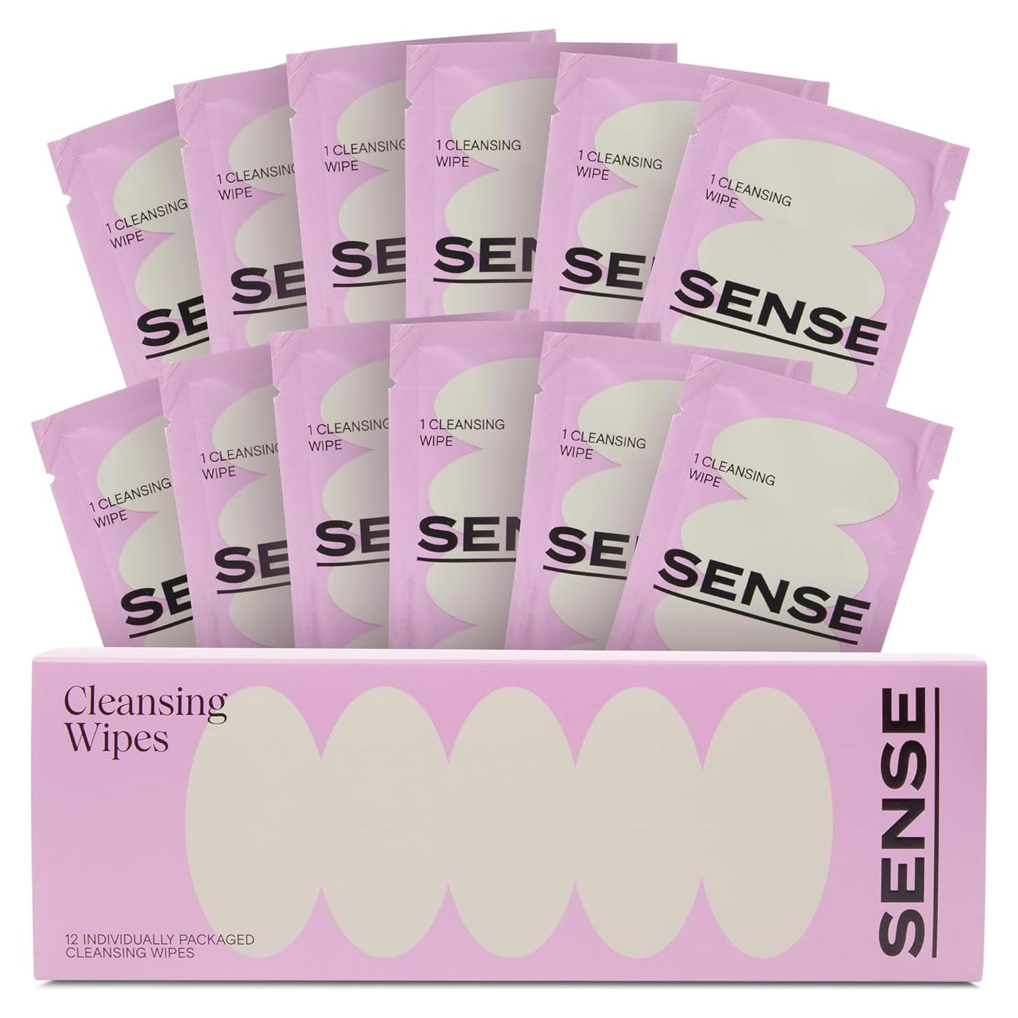 Toallitas Limpiadoras Sense - Paquete de 12 Toallitas pH Balanceado