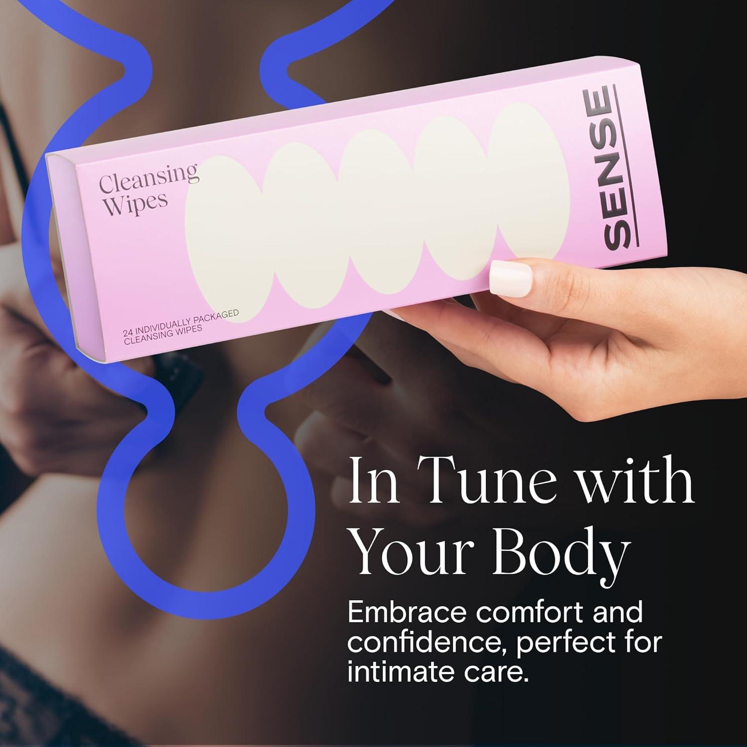 Toallitas Limpiadoras Sense - Paquete de 12 Toallitas pH Balanceado