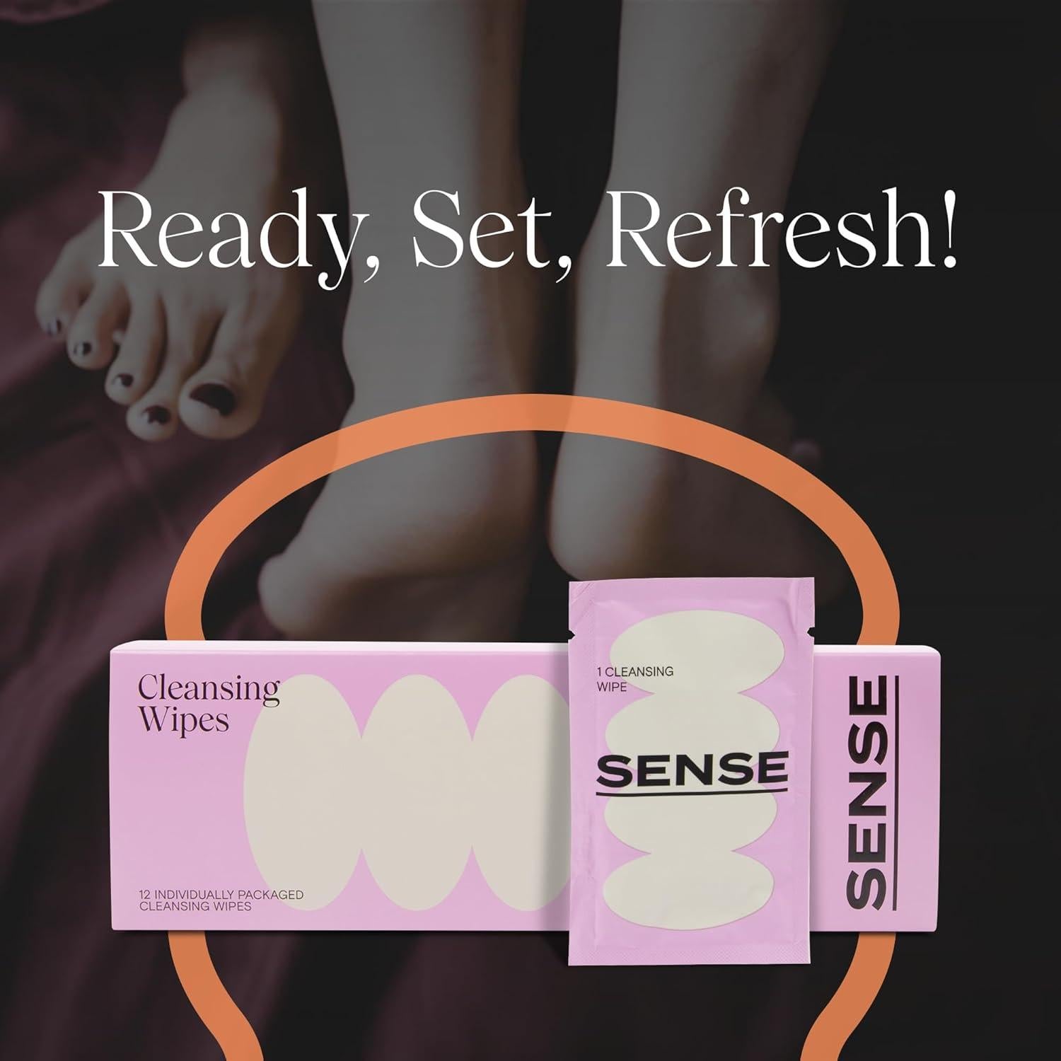 Toallitas Limpiadoras Sense - Paquete de 12 Toallitas pH Balanceado