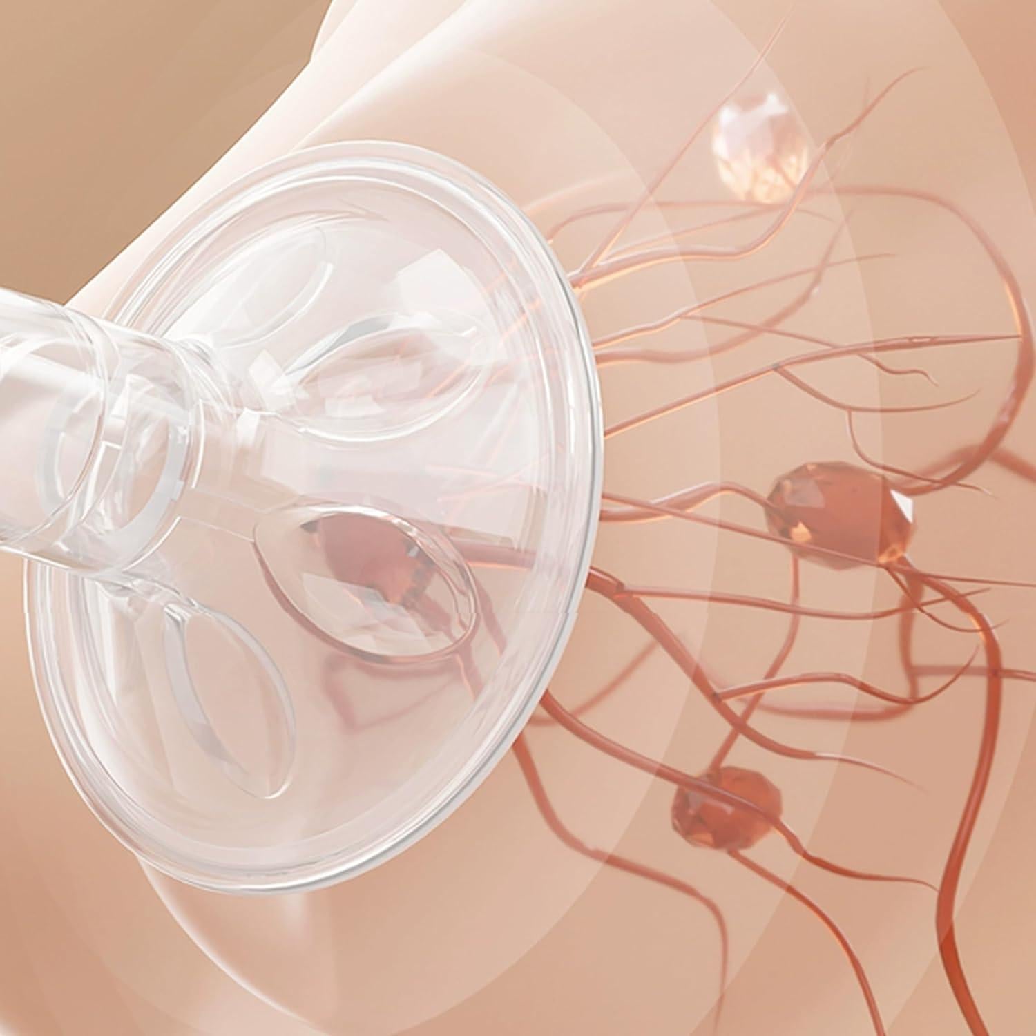 Bomba de Pecho Manual YOHKOH IBQ con Cojín Silicona 180ml