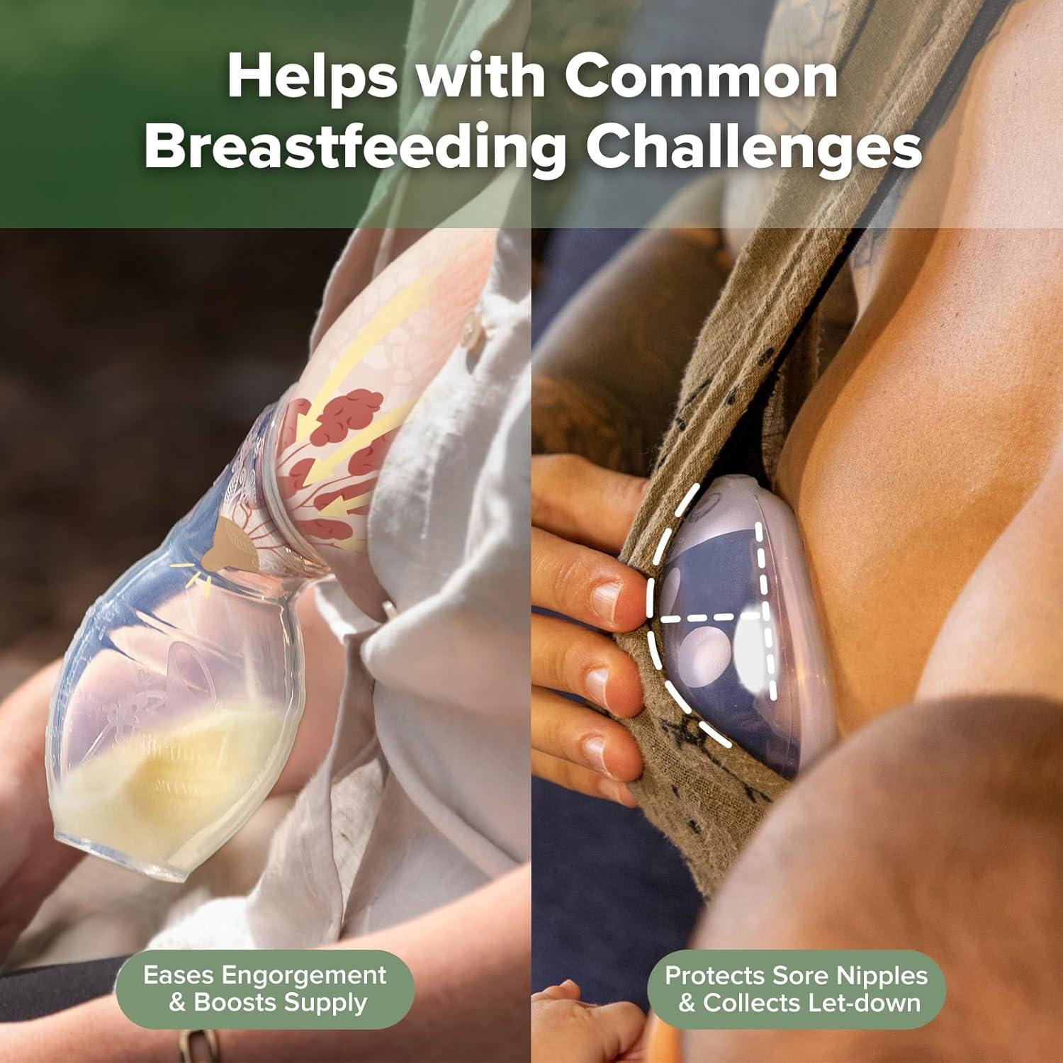 Bomba Manual de Lactancia Haakaa 4oz y Colector Ladybug 75ml