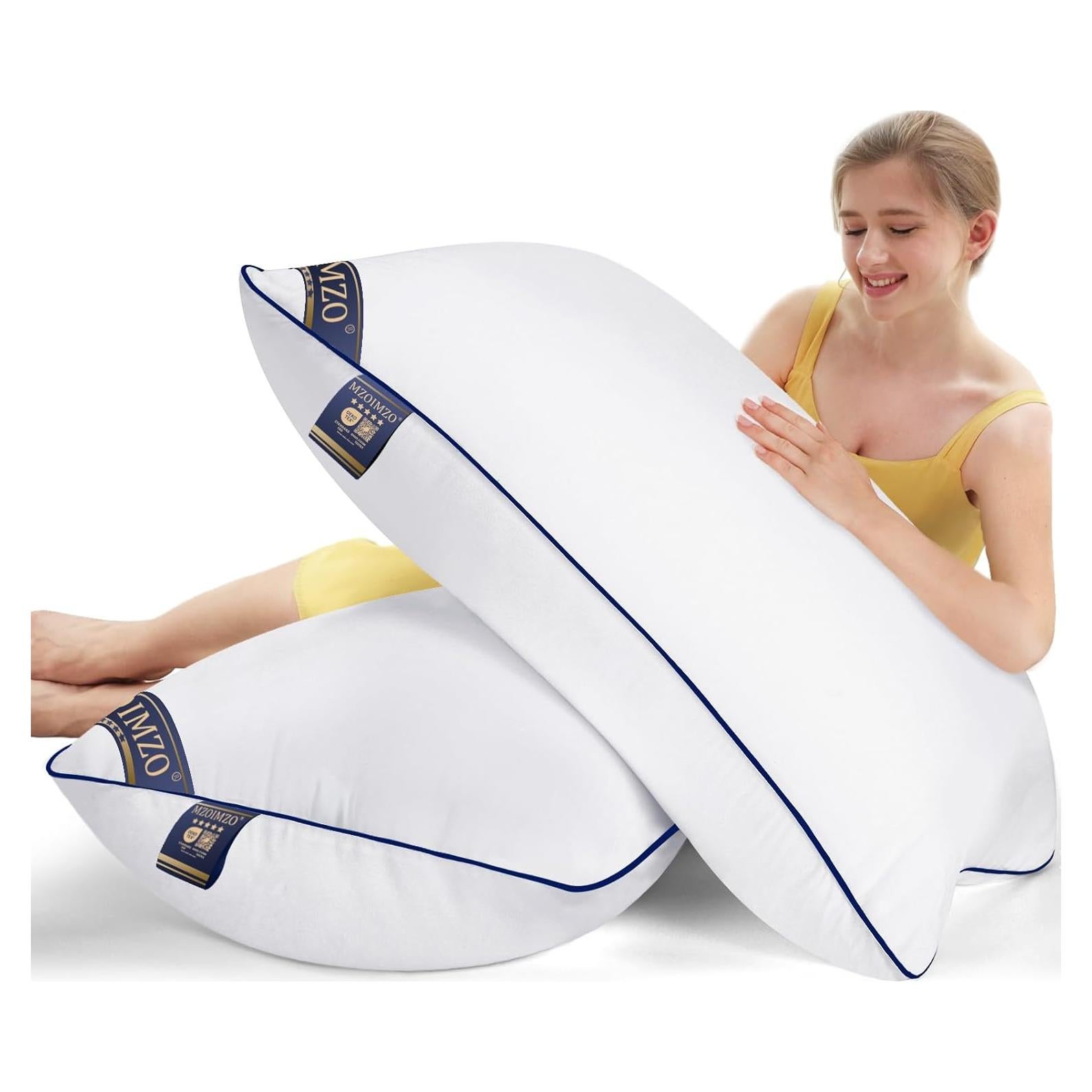 Almohadas Firmes MZOIMZO Estándar 2 Piezas Microfibra 66x50.8cm