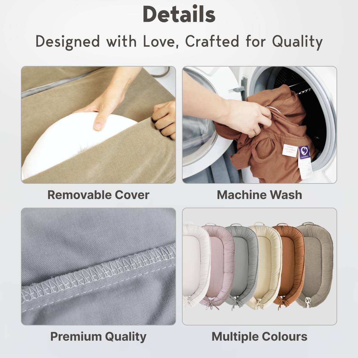 Sofá para Bebés CooCooBaby 100% Algodón Transpirable