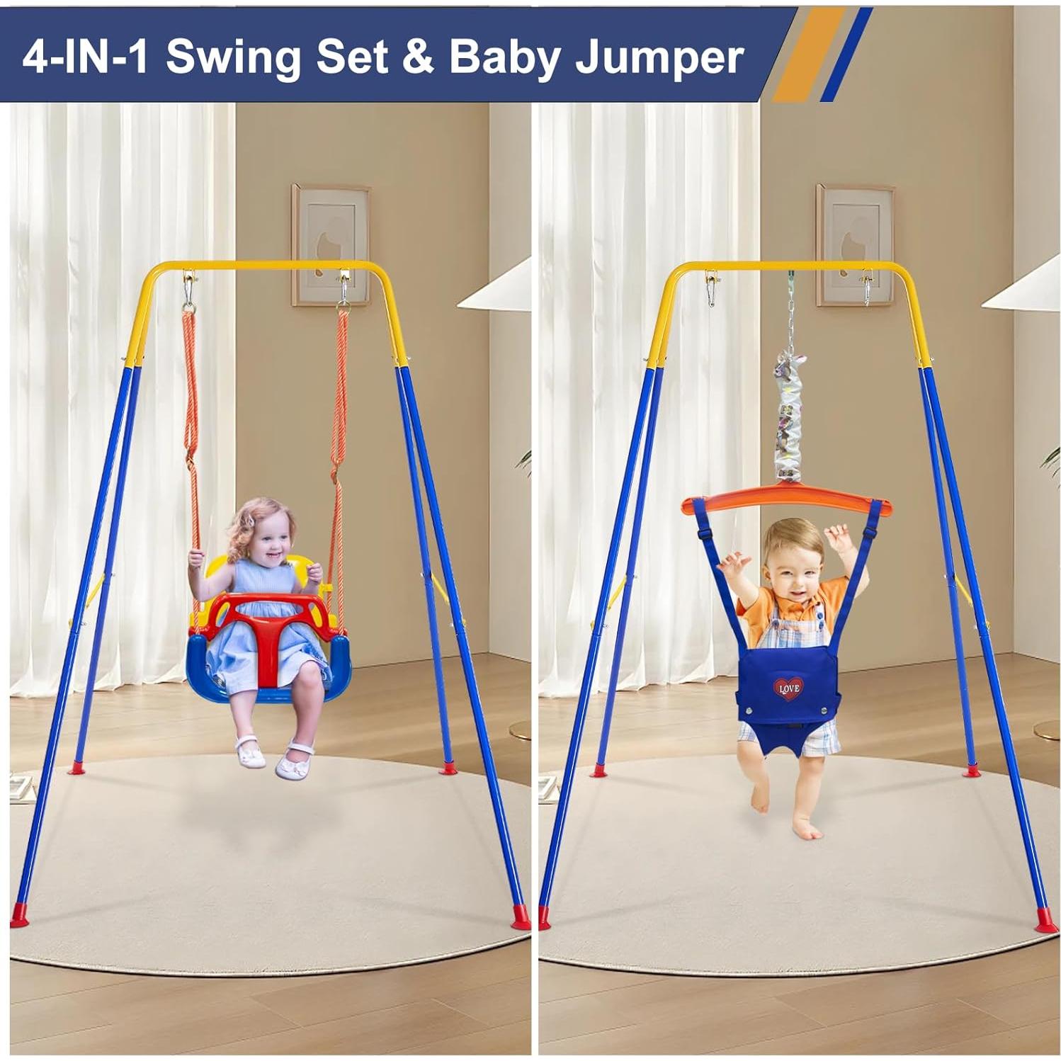 Columpio 3 en 1 Luxdsgn para Bebés 6 meses a 10 años