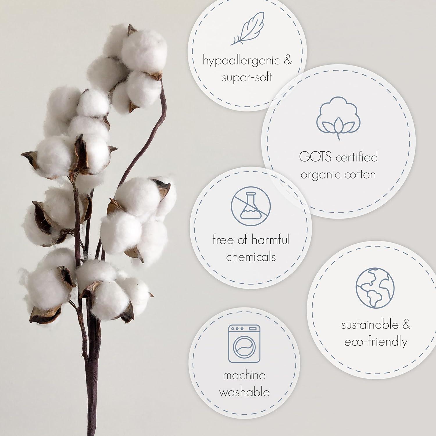 Saco de dormir Ecolino 100% Algodón Orgánico 0-6 meses Cereza