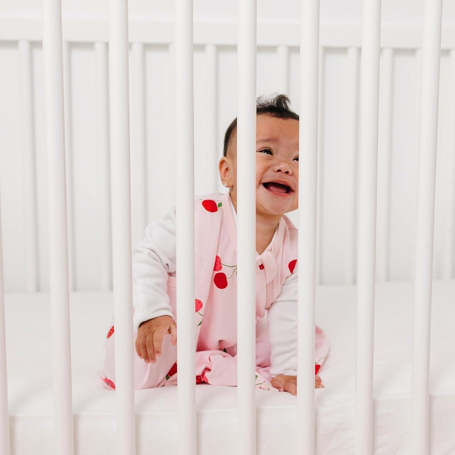 Saco de dormir Ecolino 100% Algodón Orgánico 0-6 meses Cereza