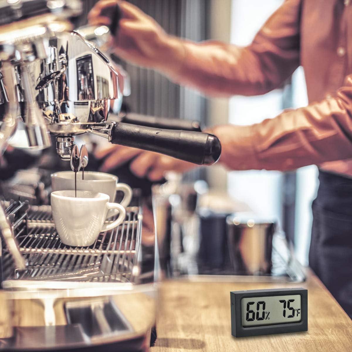 Higrómetro Digital SEISSO con Pantalla LCD - 4 Paquete