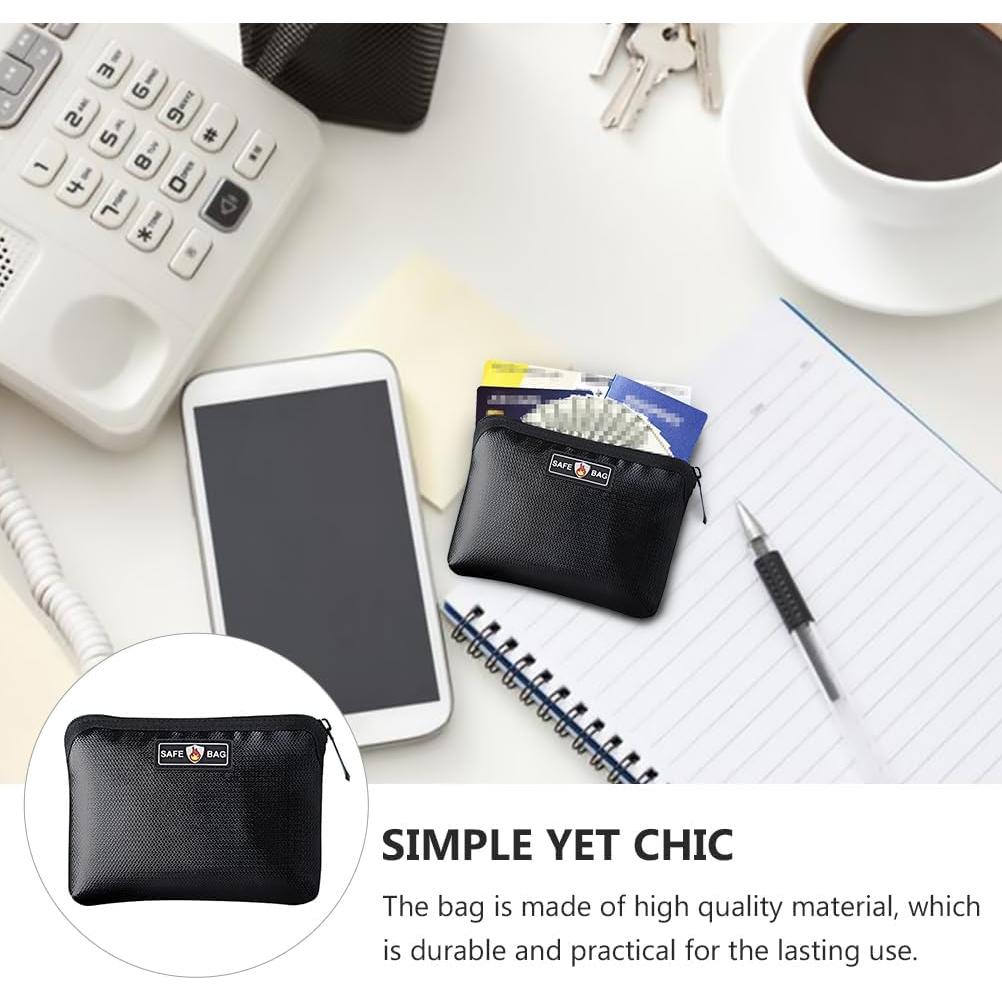 Bolsa a Prueba de Fuego DOITOOL 17x12cm para Efectivo