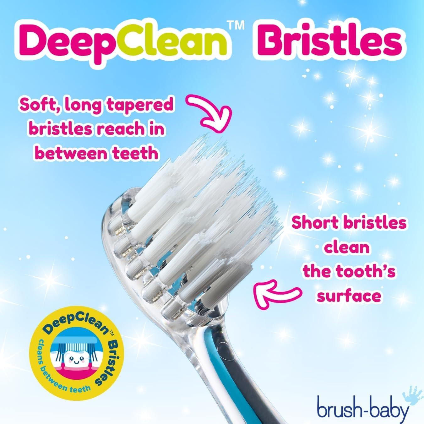 Cabezas de Cepillo de Repuesto Brush-Baby KidzSonic 4 Unidades