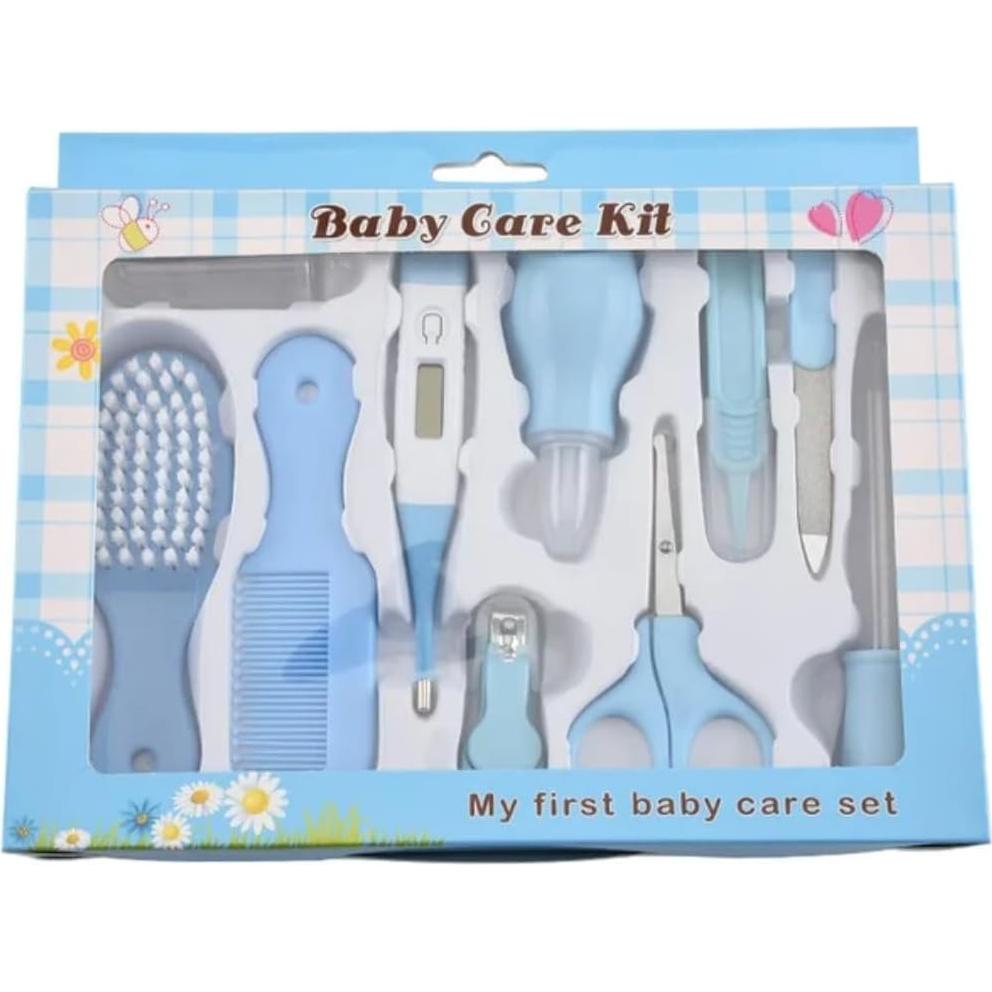 Kit de Cuidado del Bebé 10 Piezas DONGGUAN Azul