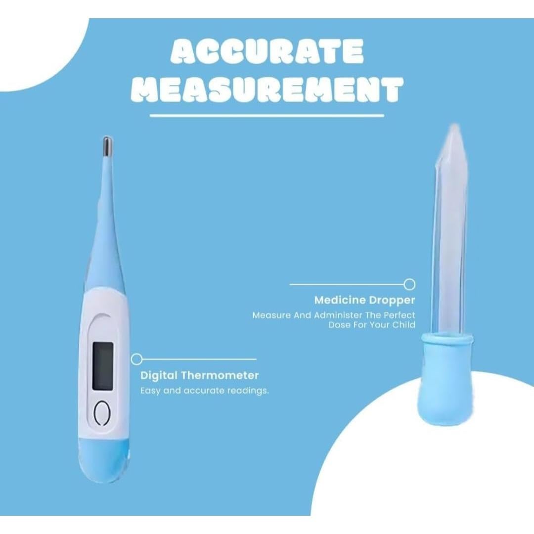 Kit de Cuidado del Bebé 10 Piezas DONGGUAN Azul