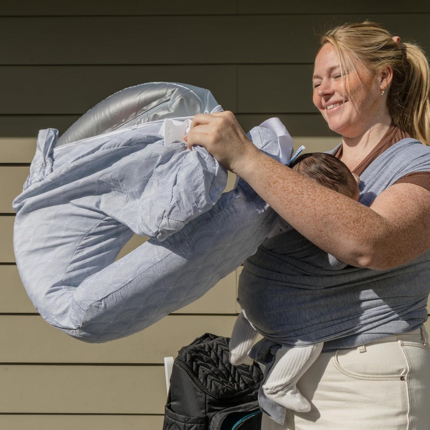 Almohada Inflable de Viaje para Lactancia Mi Amigo Brest