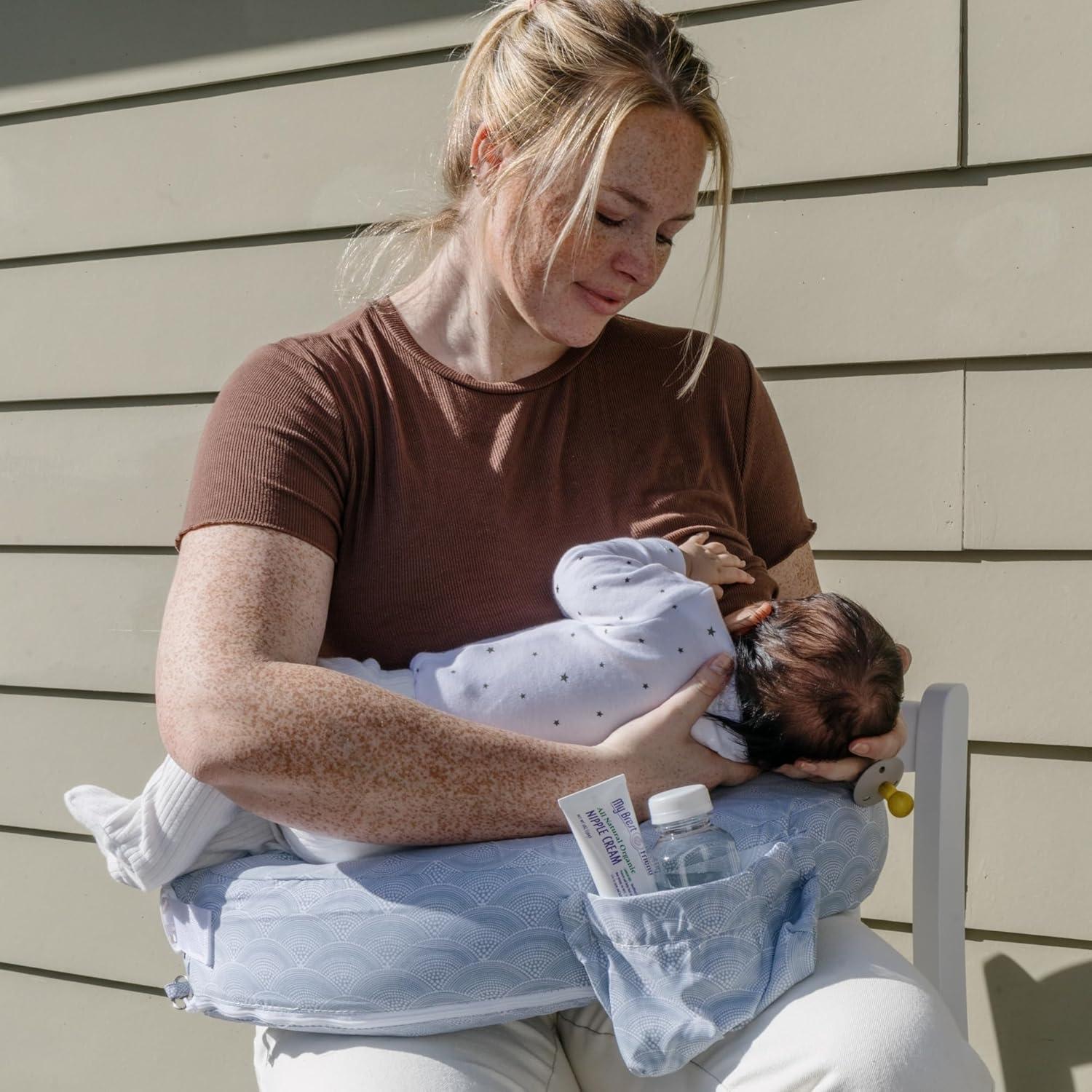 Almohada Inflable de Viaje para Lactancia Mi Amigo Brest