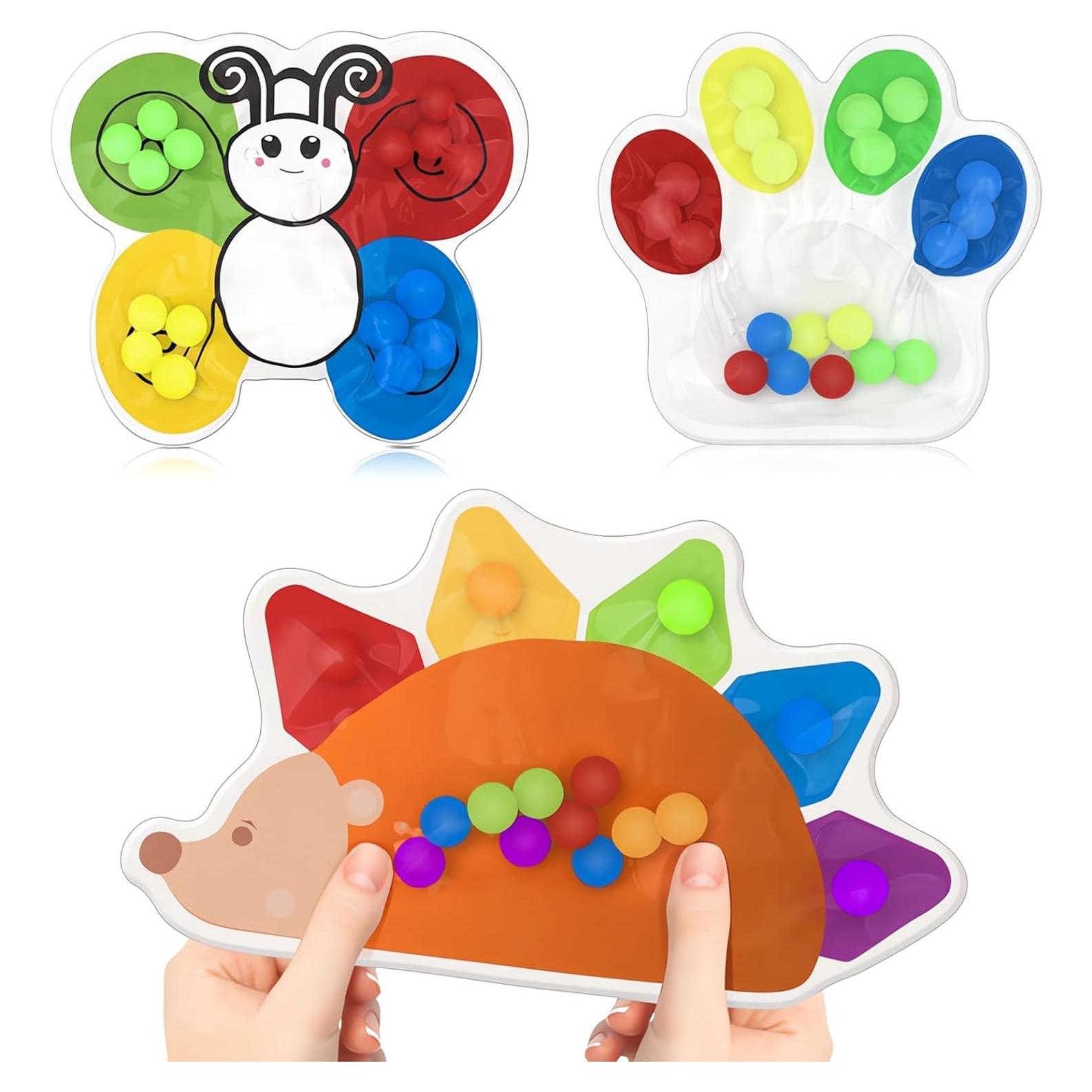 Paquete de 3 Juguetes Sensoriales MYOAK para Niños 3 a 8 Años