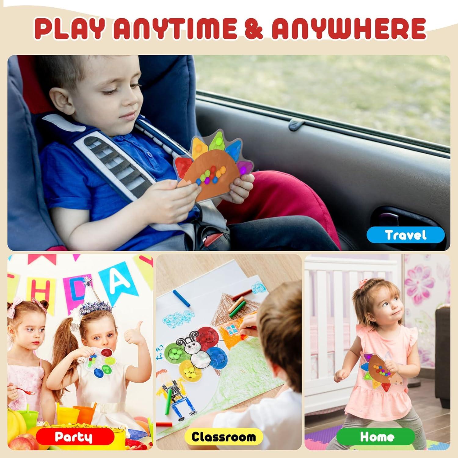 Paquete de 3 Juguetes Sensoriales MYOAK para Niños 3 a 8 Años