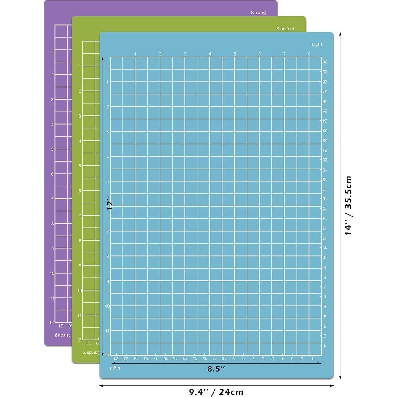 Mats de Corte ReArt para Cricut Joy Xtra - 3 Paquetes Variados