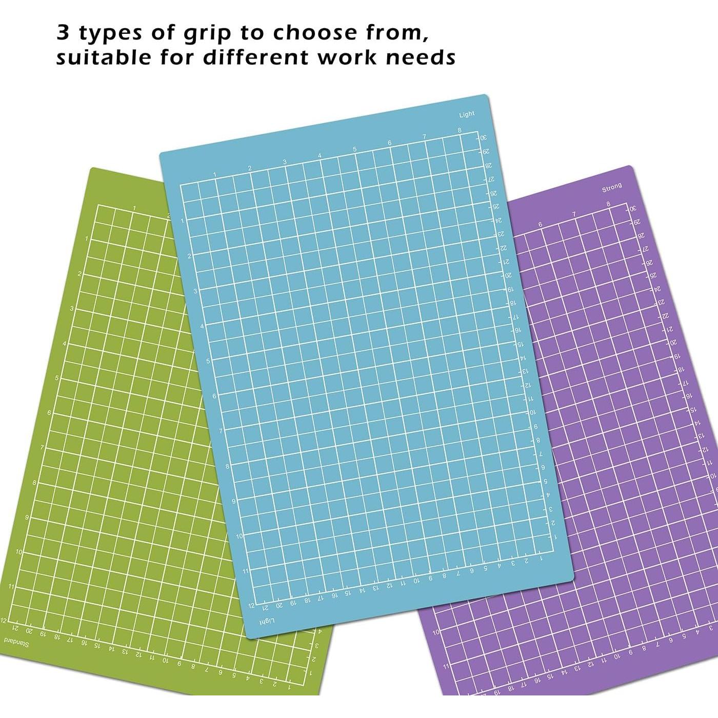 Mats de Corte ReArt para Cricut Joy Xtra - 3 Paquetes Variados