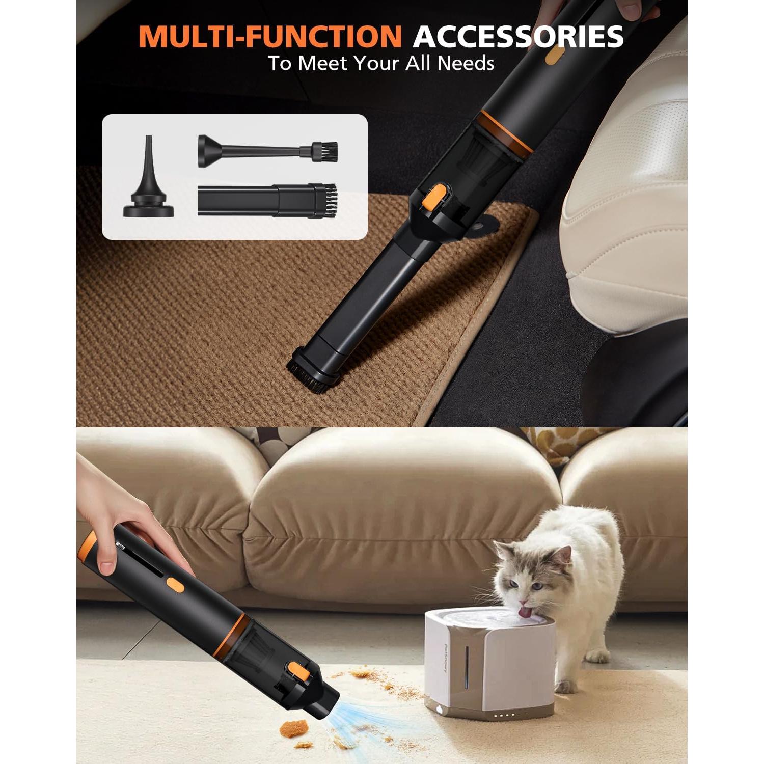 Aspiradora de Coche Portátil NOVARHOME VAC103 16000Pa Inalámbrica