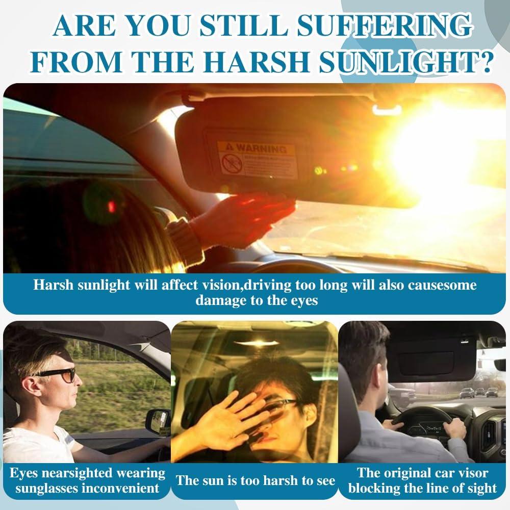 Extensor de Visera Solar Kutyun UV400 Anti-Deslumbrante 1PCS