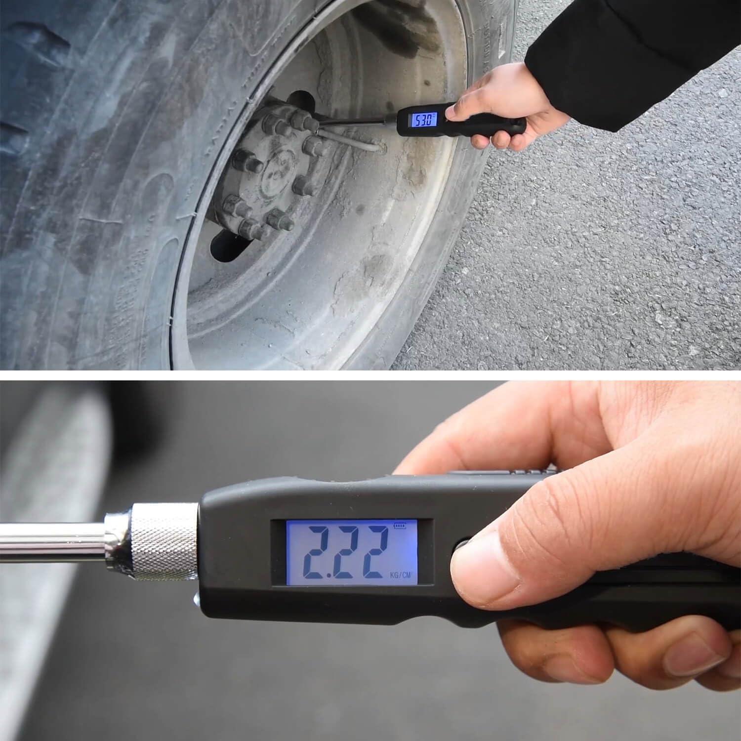 Medidor Digital de Presión de Neumáticos QiLee GL-300 230 PSI