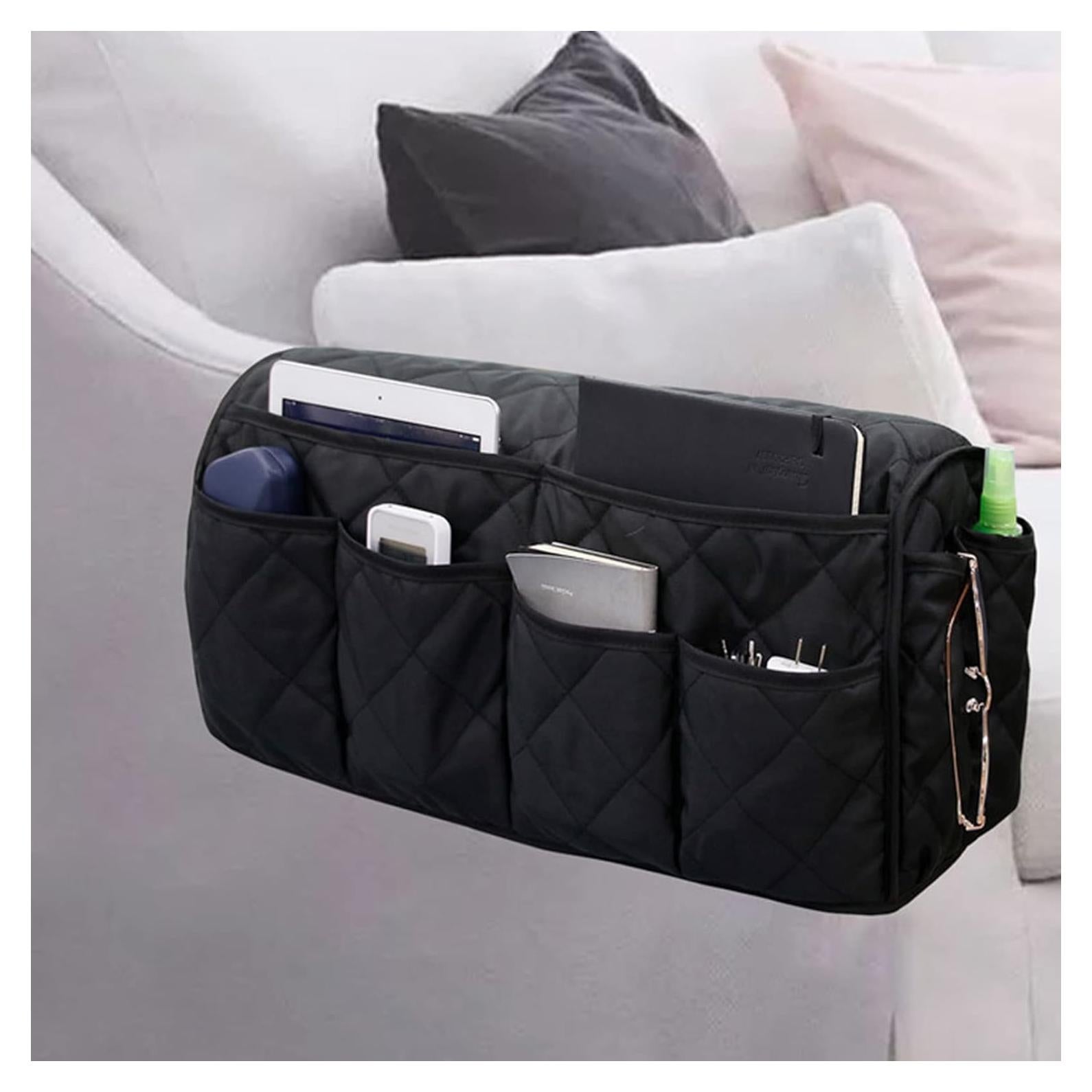 Cubierta de Reposabrazos Impermeable Holiberty 2 en 1 con 14 Bolsillos