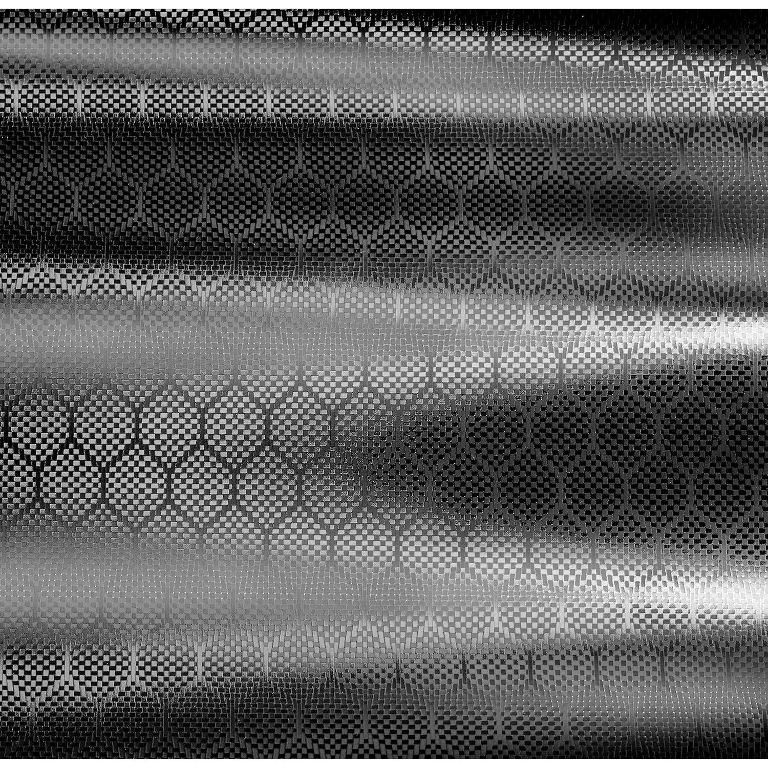 Vinilo Envoltura Automotriz V2 Hex Carbon Negro 0.30m x 1.52m