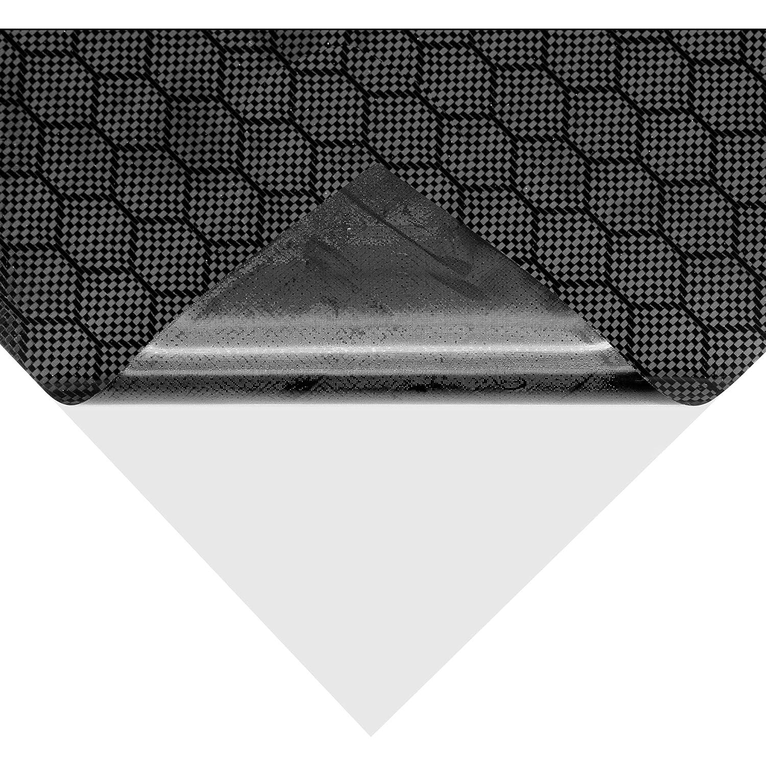 Vinilo Envoltura Automotriz V2 Hex Carbon Negro 0.30m x 1.52m