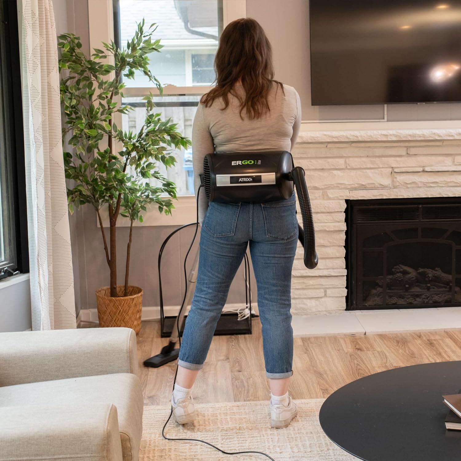 Aspiradora de Cadera Atrix VACHV1 Ergonómica 1200W con Filtro HEPA