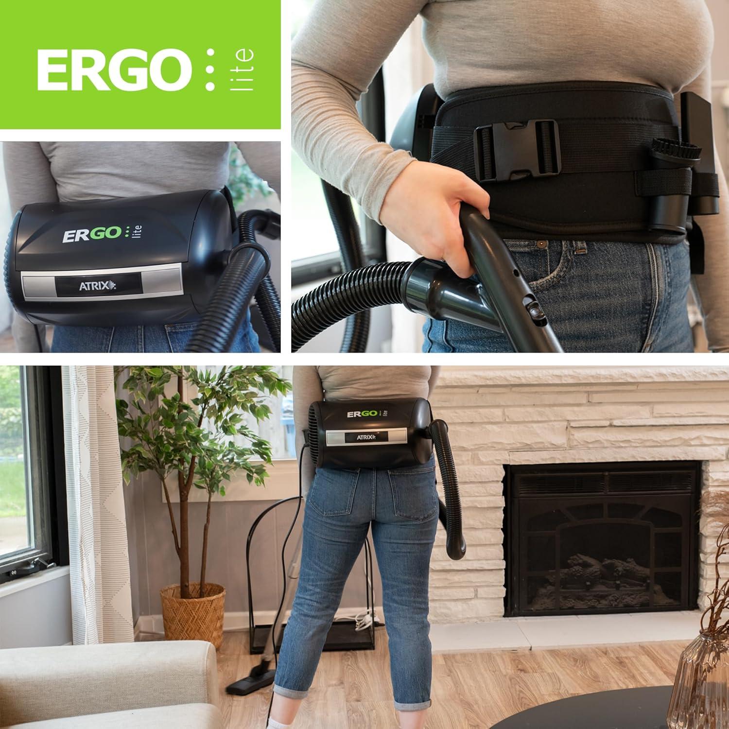 Aspiradora de Cadera Atrix VACHV1 Ergonómica 1200W con Filtro HEPA